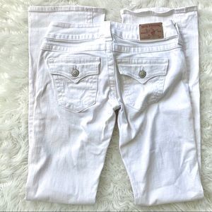 True Religion Becky White Jeans
